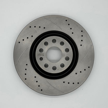 VBT 253x10mm Rear Brake Discs (5420944125D) (Audi / SEAT / SKODA / VW) - Car Enhancements UK