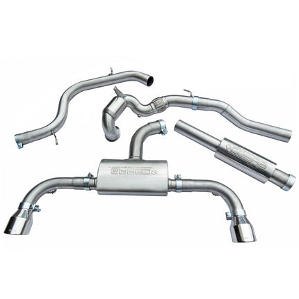 Cobra Exhausts - VW Golf GTI (Mk7.5) 2.0 TSI (5G) (17-20) Turbo Back Performance Exhaust | Car Enhancements UK