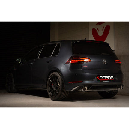 Cobra Exhausts - VW Golf GTI (Mk7.5) 2.0 TSI (5G) (17-20) Turbo Back Performance Exhaust | Car Enhancements UK