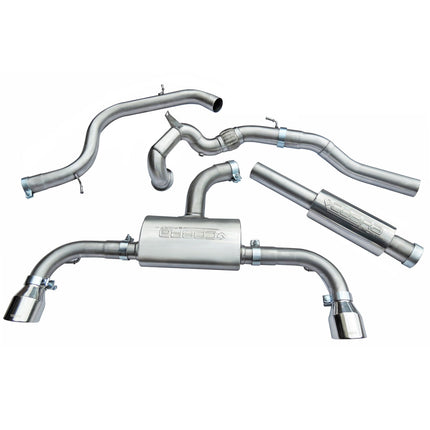 Cobra Exhausts - VW Golf GTI (Mk7) 2.0 TSI (5G) (12-17) Turbo Back Performance Exhaust | Car Enhancements UK