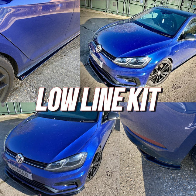 Triple R Composites - Volkswagen Golf MK7.5 R - Low Line Kit