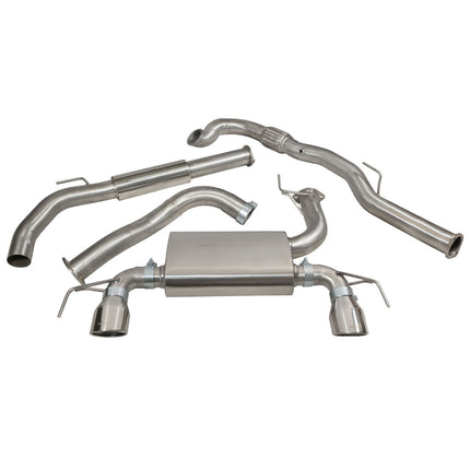 Cobra Exhausts - Vauxhall Corsa E VXR (15-18) Turbo Back Performance Exhaust | Car Enhancements UK