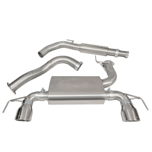 Cobra Exhausts - Vauxhall Corsa E VXR (15-18) Centre and Rear Performance Exhaust | Car Enhancements UK