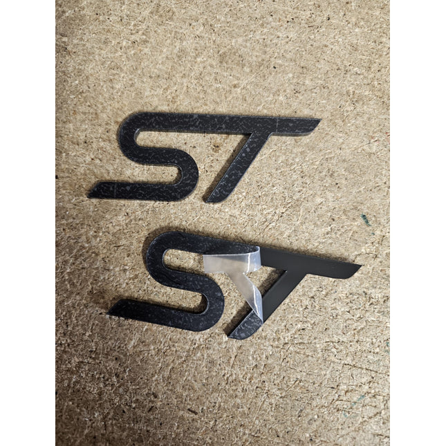 ***CLEARANCE*** 4D ST Badges - BLACK PACK OF 5