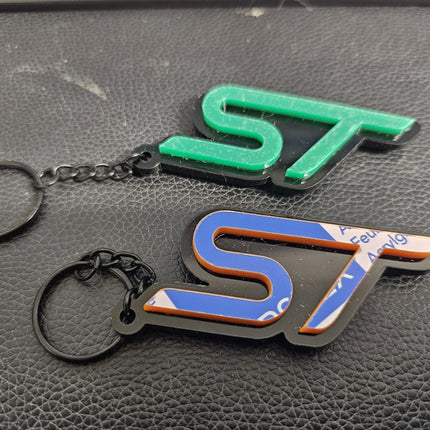 ***CLEARANCE*** 4D ST Logo Keychain