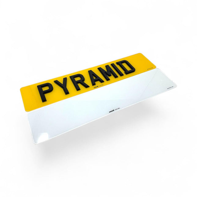 Premium Road-Legal Number Plates - Pyramid Style