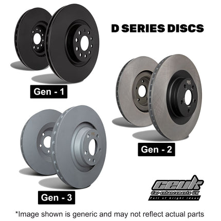 EBC Uprated Rear Brake Discs - MK2 Focus 1.8 & 2.0 | Car Enhancements UK