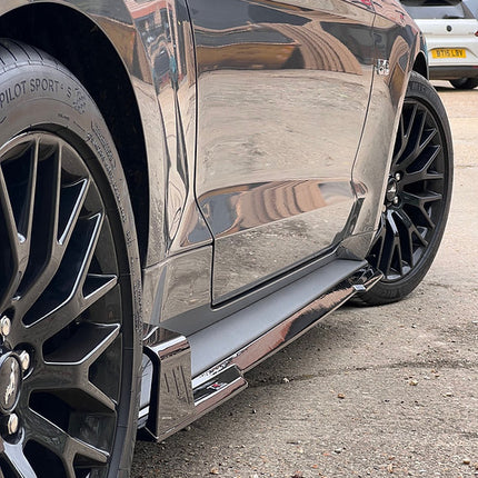Triple R Composites - Ford Mustang 5.0L FL Side Skirt Splitters | Car Enhancements UK