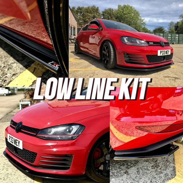 Triple R Composites - Volkswagen Golf MK7 GTD - V1 Low Line Kit