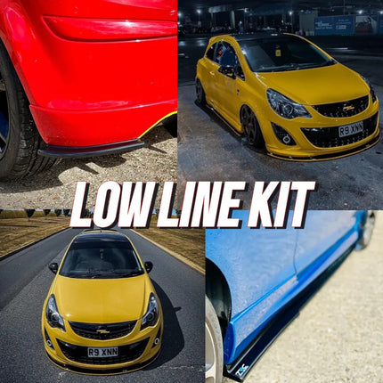 Triple R Composites - Vauxhall Corsa D LE - Low Line Kit