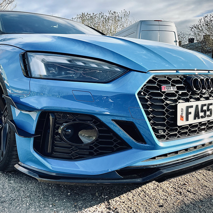 Triple R Composites - Audi RS5 B9.5 Coupe with Centre Blade - Front Splitter