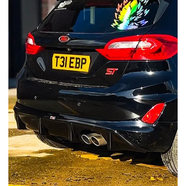 Triple R Composites - Ford Fiesta MK8 / MK8.5 ST & ST LINE Rear Finned Diffuser | Car Enhancements UK