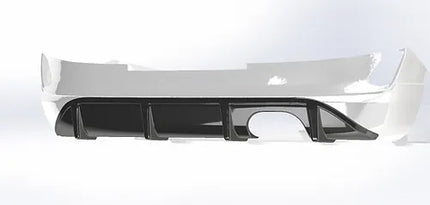 Triple R Composites - Ford Fiesta MK8 / MK8.5 ST & ST LINE Rear Finned Diffuser | Car Enhancements UK