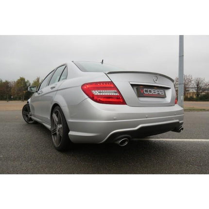 Cobra Exhausts - Mercedes W204 C200/C220/C250 (Diesel) 350 Dual Performance Exhaust | Car Enhancements UK