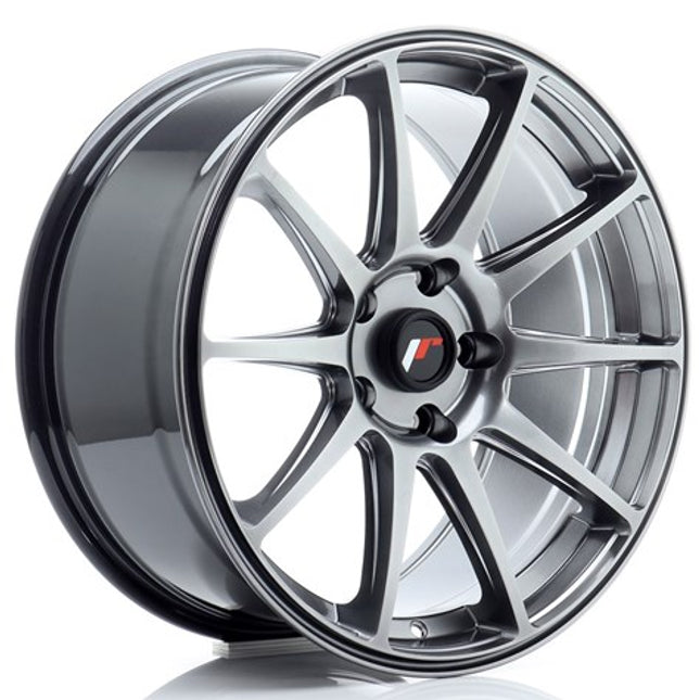 Japan Racing Wheels - JR11 18x8,5 ET20 5x120 Hyper Black | Car Enhancements UK
