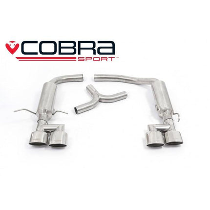 Cobra Exhausts - Mercedes W204 C180 (1.6 Litre Turbo Petrol) AMG Quad Performance Exhaust | Car Enhancements UK