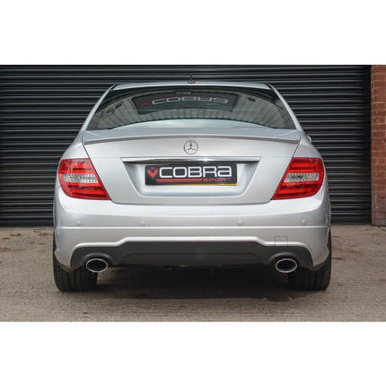 Cobra Exhausts - Mercedes W204 C200/C220/C250 (Diesel) 350 Dual Performance Exhaust | Car Enhancements UK