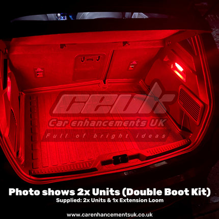 Enhanced Edition Double Boot Light Kit - Full Replacement LED Boot Unit - MK4 Focus | Car Enhancements UK