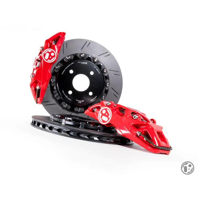 09 Design - 09D Front Brake Kit 4 Pot 330x24mm (Red) [Fiesta ST Mk8]