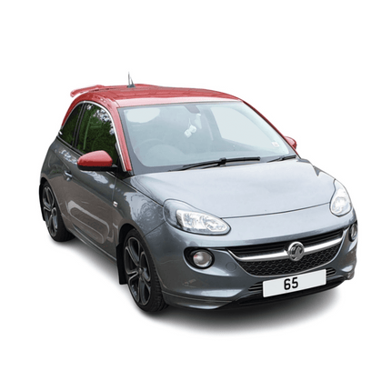 rallyflapZ | Mud Flaps to fit Vauxhall Adam & Adam S (2013-19) BLACK | Car Enhancements UK