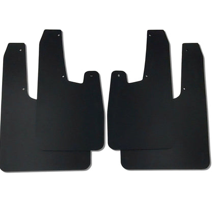 rallyflapZ | Mud Flaps to fit D-Max Gen 2 (2011-18 models) BLACK | Car Enhancements UK