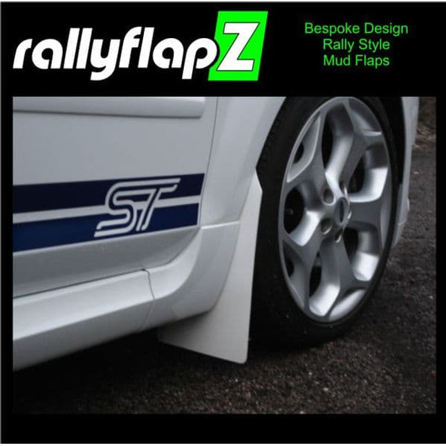 Rally Style Mud Flaps to fit: Ford Focus ST Mk2 ST225 (2004 to 2011/12) - Car Enhancements UK