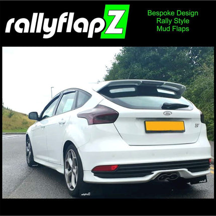 rallyflapZ | Mud Flaps to fit FORD FOCUS Mk3 | 3.5 ST250 ST-Line Zetec 12-18 (All Options) - Car Enhancements UK