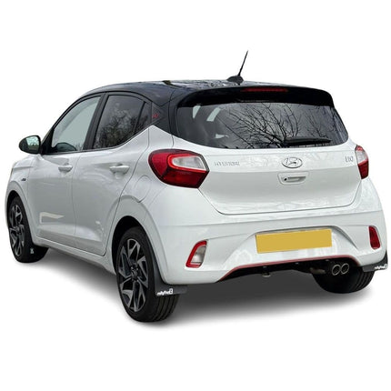 shortieZ | Mud Flaps to fit i10 N-Line - BLACK (All Options) | Car Enhancements UK