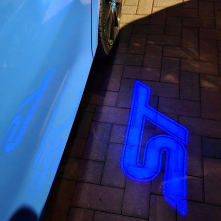 “ST” Emblem Replacement Puddle Unit - MK4 / MK4.5 Focus ST (Multiple Colours) - Car Enhancements UK