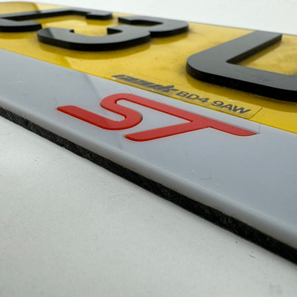 Number Plate Frame - Ford Variants (Multiple Logo's) | Car Enhancements UK