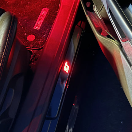 #Enhanced Illuminated Door Sill Protectors - ST Spec [V2 Wireless] - Car Enhancements UK