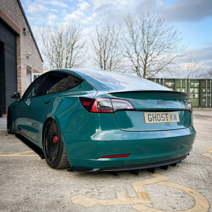 Triple R Composites - Tesla Model 3 - Side Skirt Splitters