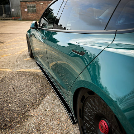 Triple R Composites - Tesla Model 3 - Side Skirt Splitters