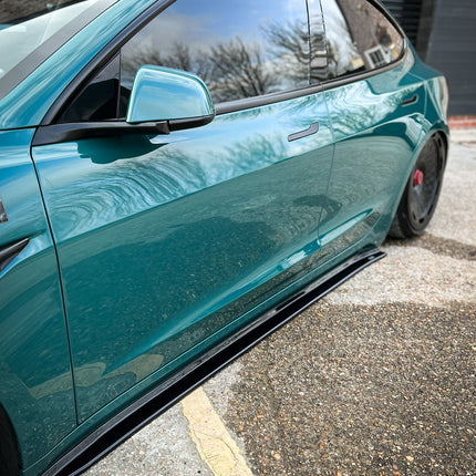 Triple R Composites - Tesla Model 3 - Side Skirt Splitters