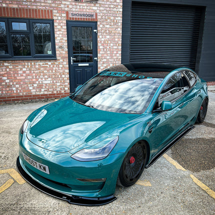 Triple R Composites - Tesla Model 3 - Side Skirt Splitters