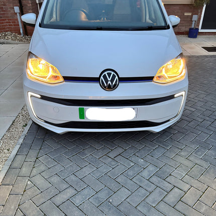 VW Up! Dip & Main Beam #Enhanced H4 LED Headlight Bulb Kit – 6000K with DIY Tint Film | 12,000 Lumens (472 | P43t)