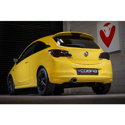 Cobra Exhausts - Vauxhall Corsa E 1.0 Turbo (15-19) Venom Box Delete Rear Performance Exhaust | Car Enhancements UK