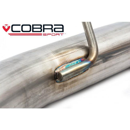 Cobra Exhausts - Vauxhall Corsa E 1.0 Turbo (15-19) Venom Box Delete Rear Performance Exhaust | Car Enhancements UK
