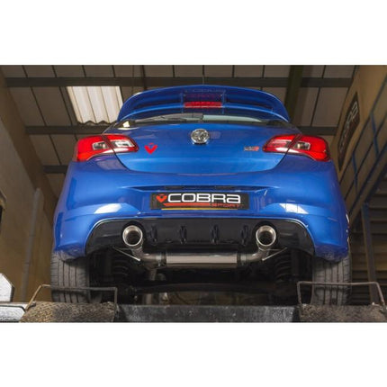 Cobra Exhausts - Vauxhall Corsa E VXR (15-18) Centre and Rear Performance Exhaust | Car Enhancements UK