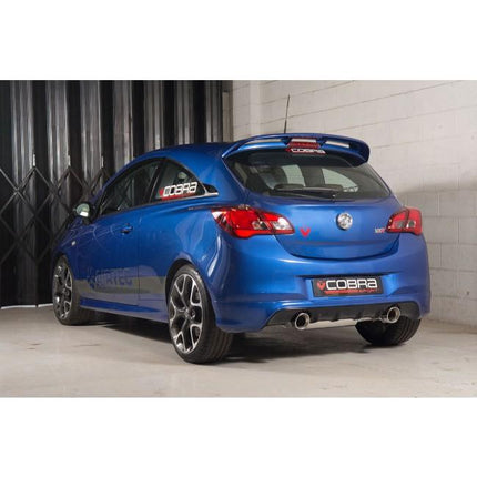 Cobra Exhausts - Vauxhall Corsa E VXR (15-18) Centre and Rear Performance Exhaust | Car Enhancements UK