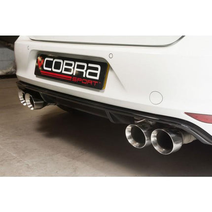 Cobra Exhausts - VW Golf R (Mk7) 2.0 TSI (5G) (12-18) Turbo Back Performance Exhaust | Car Enhancements UK