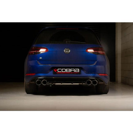 Cobra Exhausts - VW Golf R (Mk7.5) 2.0 TSI (5G) (18-20) Turbo Back Performance Exhaust | Car Enhancements UK