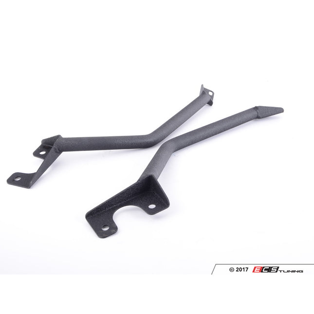 Rear Chassis Brace Set - Wrinkle Black Powdercoat - Car Enhancements UK