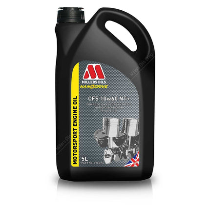 Millers Oil NANODRIVE CFS 10w60 NT+ Engine Oil - Car Enhancements UK