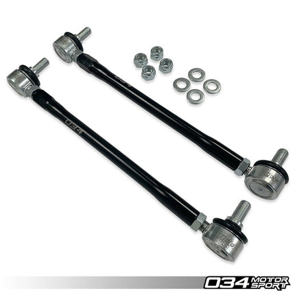 034Motorsport Dynamic+ Billet Adjustable Front Sway Bar End Link Kit - Mk5/Mk6/Mk7 - Car Enhancements UK