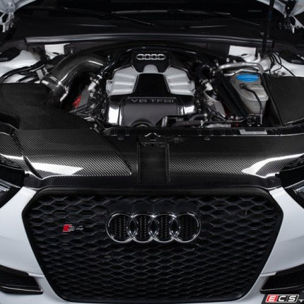 Audi B8 A4/S4 Facelift Carbon Fiber Radiator Support Cover - Car Enhancements UK