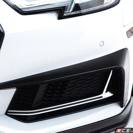 Audi B9 A4 S-Line / S4 Grille Accent Set - Gloss Black - Car Enhancements UK