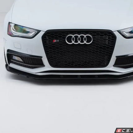 Audi B8.5 S4 / A4 S-Line Facelift Front Lip - Splitter Style - Gloss Black - Car Enhancements UK