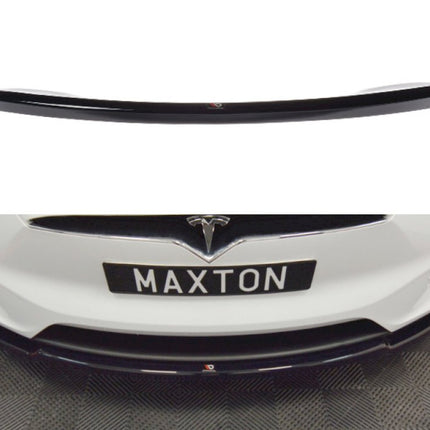 FRONT SPLITTER V.1 TESLA MODEL X (2015-) - Car Enhancements UK