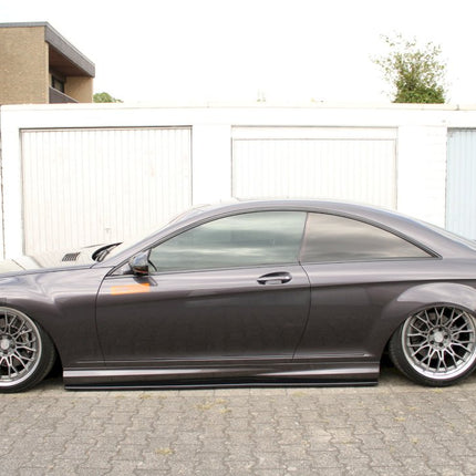 SIDE SKIRTS DIFFUSERS MERCEDES CL 500 C216 AMGLINE (2006-2010) - Car Enhancements UK